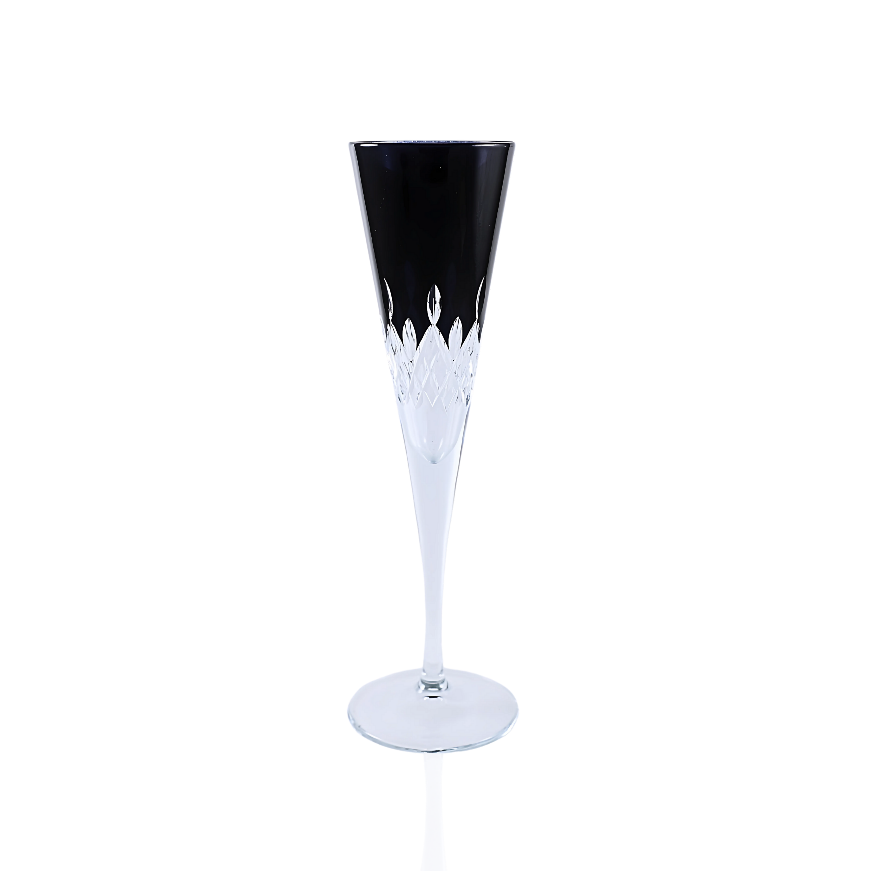 Aria Champagne Flute - Set Of 2 - Margerie Crystal USA