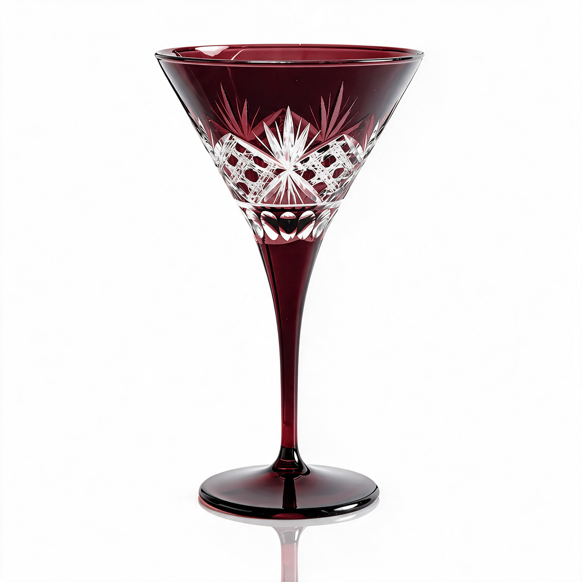 Verre à martini taillé Victorian