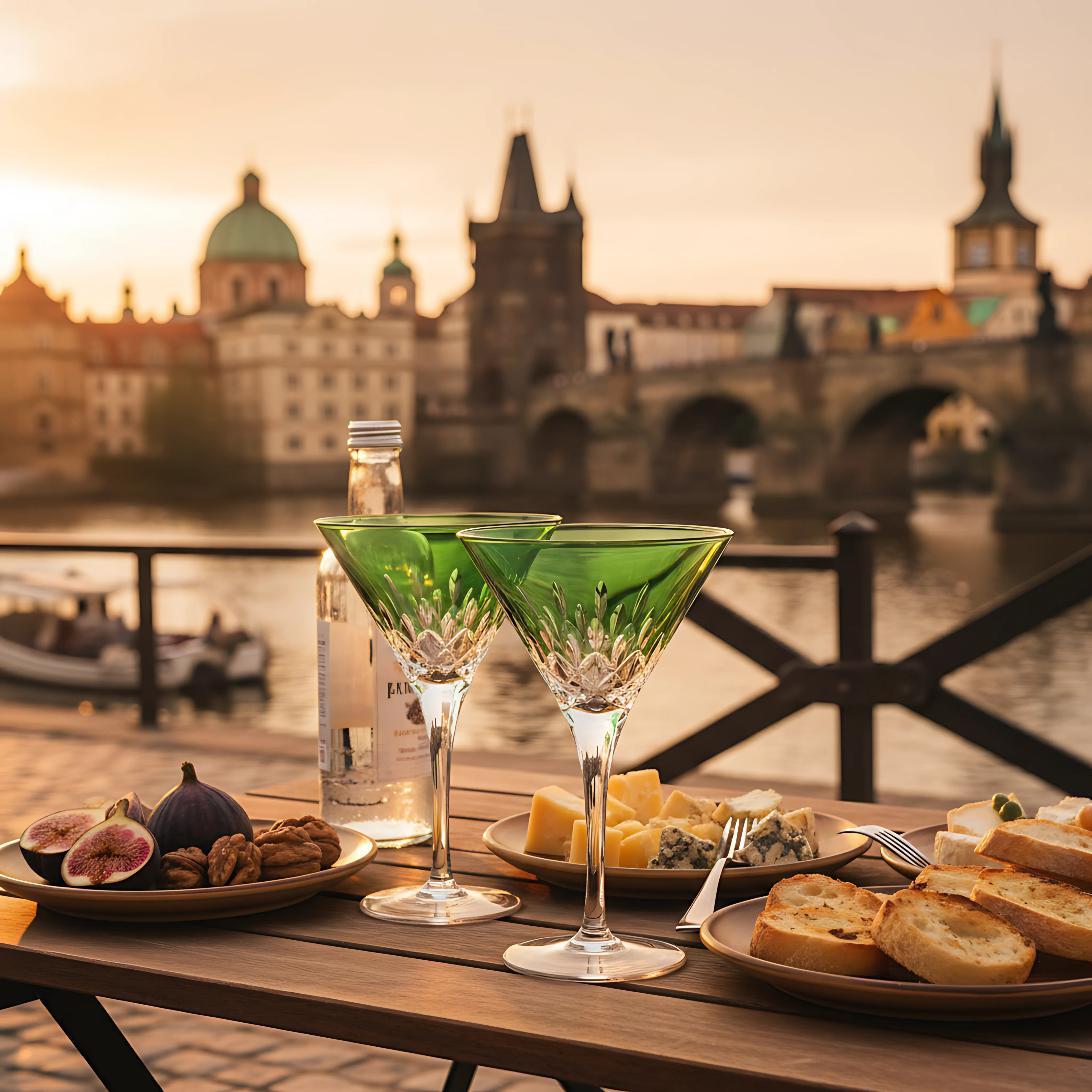 Aria Martini Glass - Set Of 2 - Margerie Crystal USA