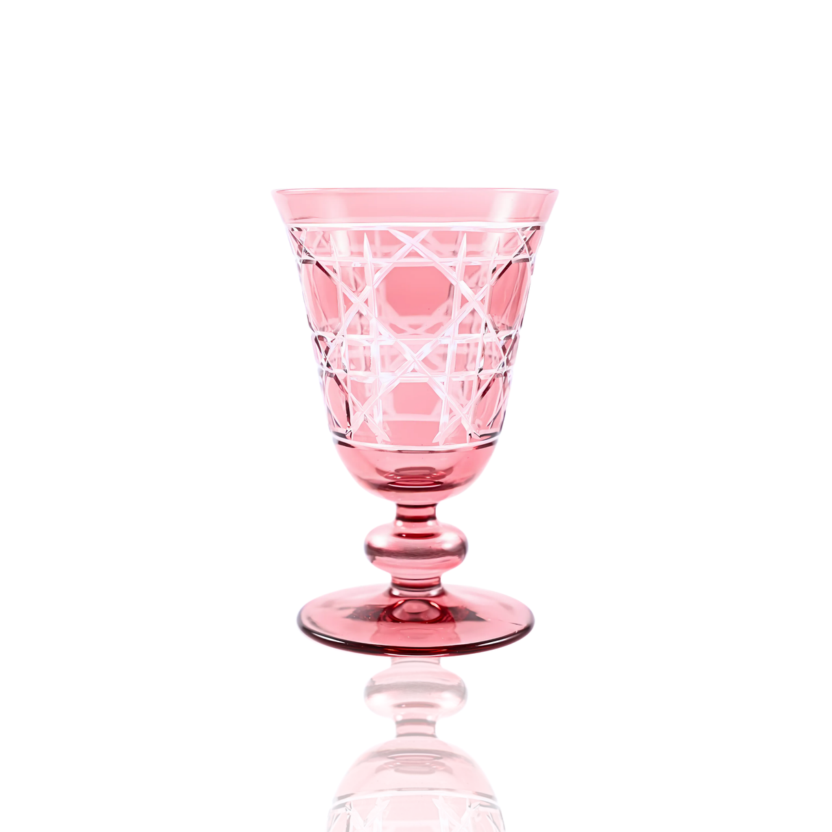 Gloria Cut Crystal Wine Goblet - Set Of 2