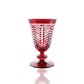 Lanza Cut Crystal Wine Goblet - Set Of 2