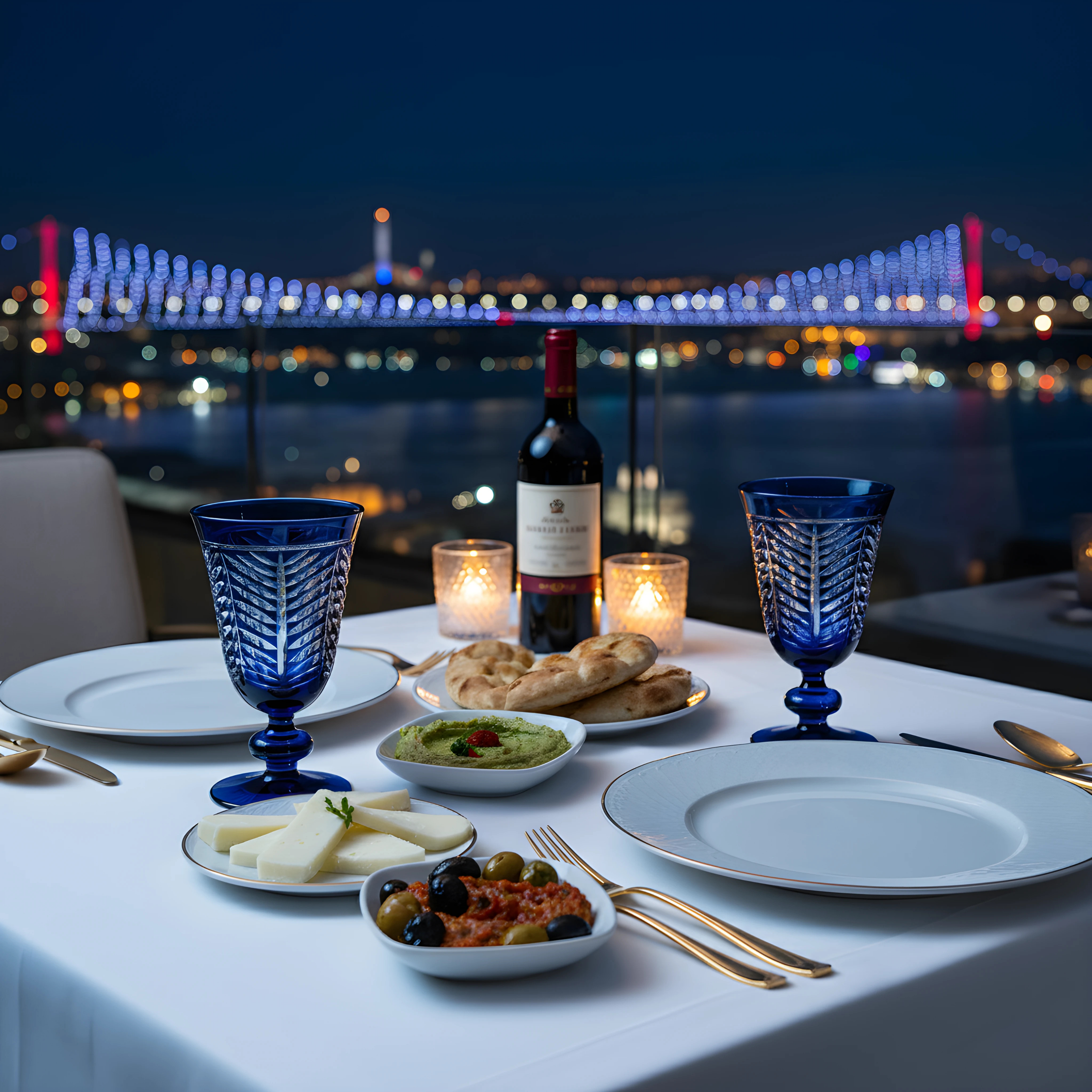 Lanza Cut Crystal Wine Goblet - Set Of 2 - Margerie Crystal USA