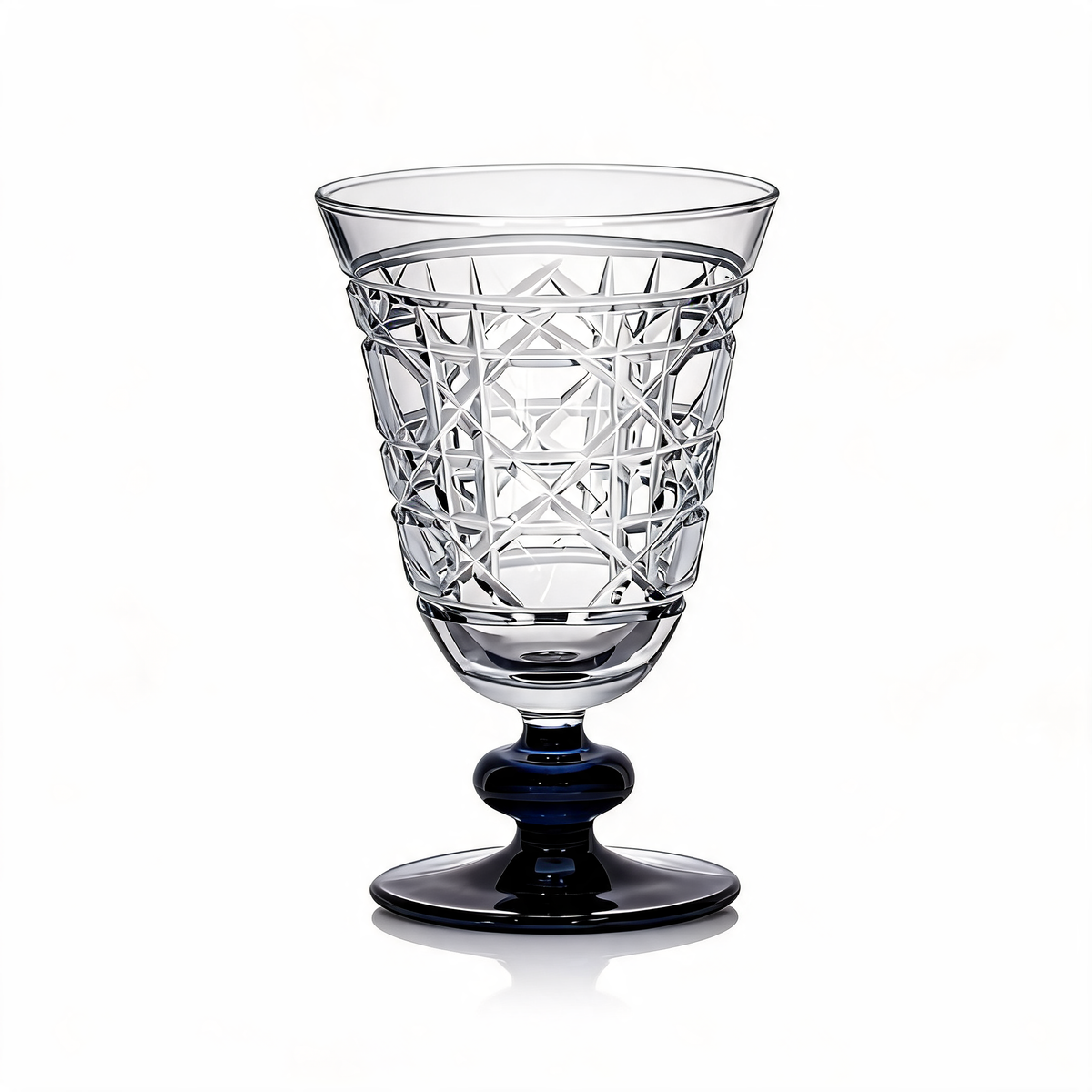 Copa de vino de cristal tallado híbrido Gloria
