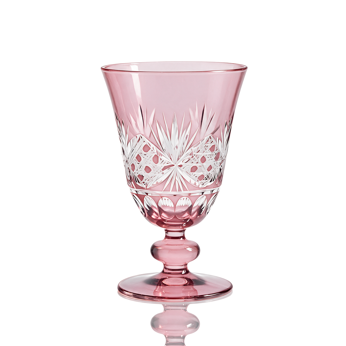 Verre à pied taillé Victorian