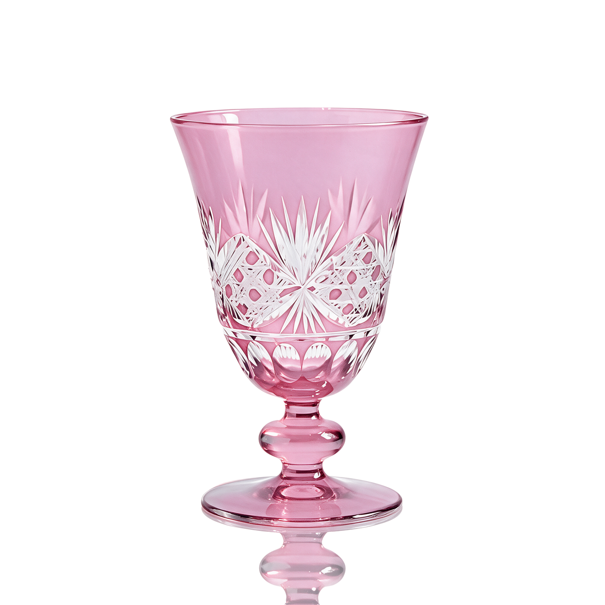 Verre à pied taillé Victorian