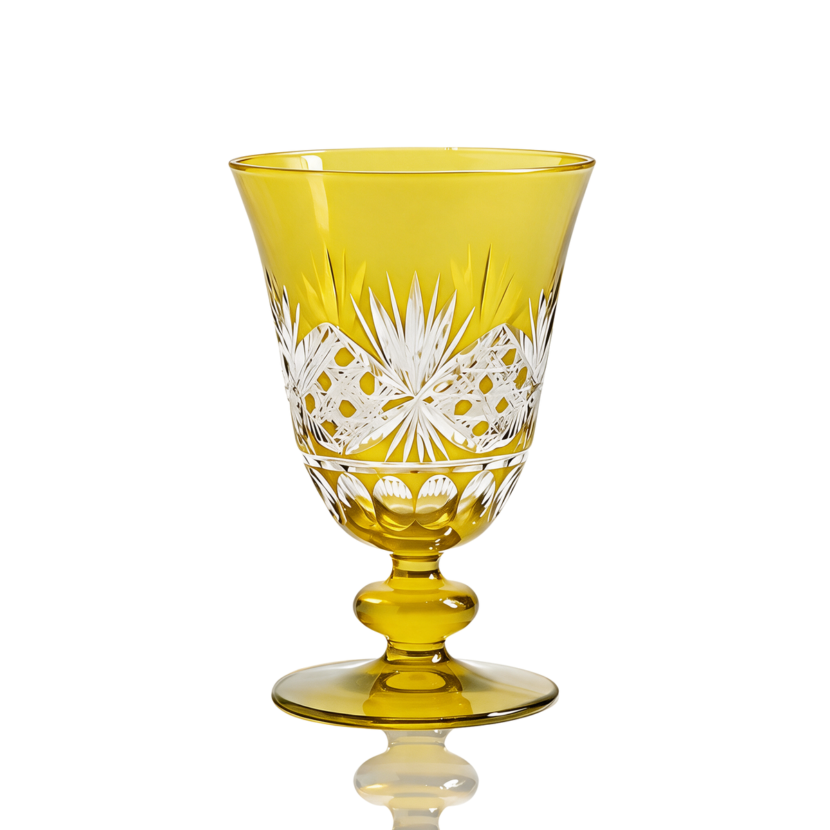 Verre à pied taillé Victorian