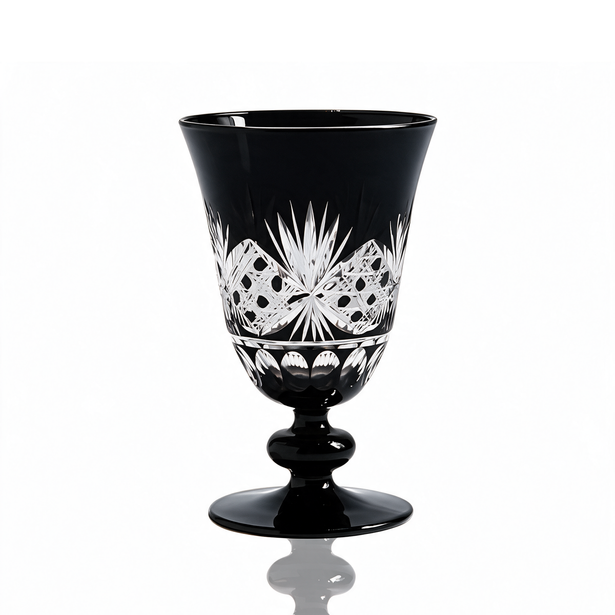 Verre à pied taillé Victorian