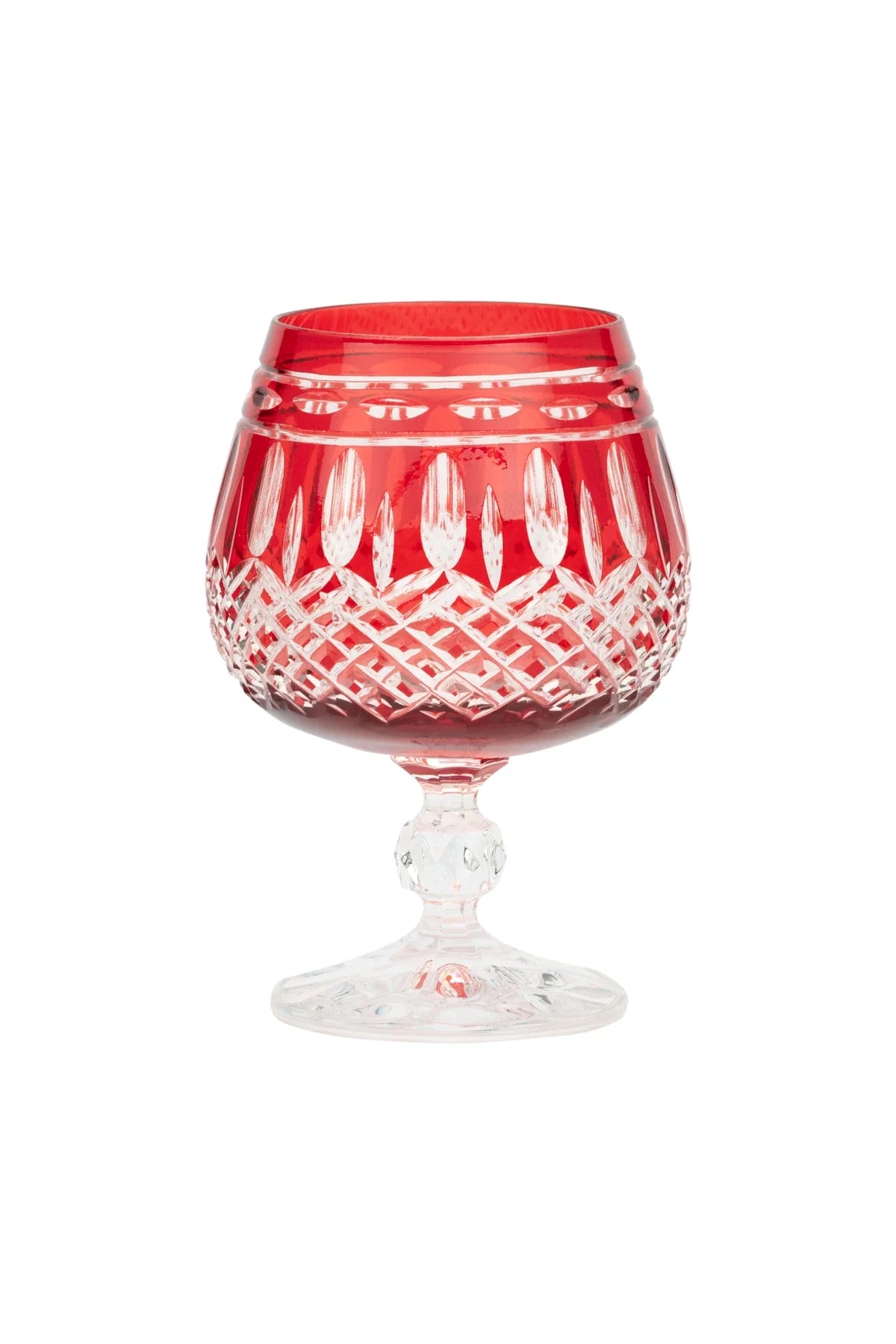 Ardea Cut Crystal Cognac Glasses