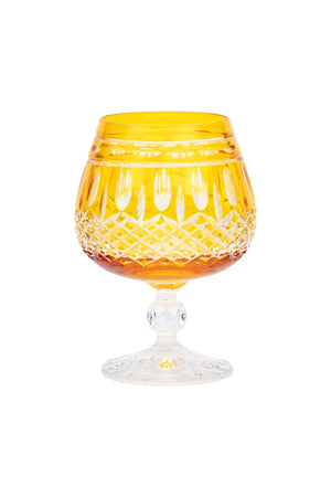 Ardea Cut Crystal Cognac Glasses