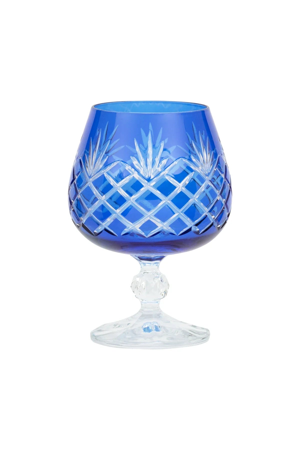 Ara Cut Crystal Cognac Glasses