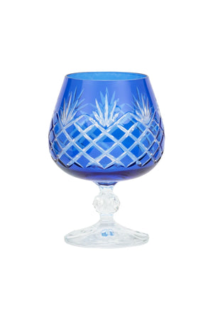 Ara Cut Crystal Cognac Glasses