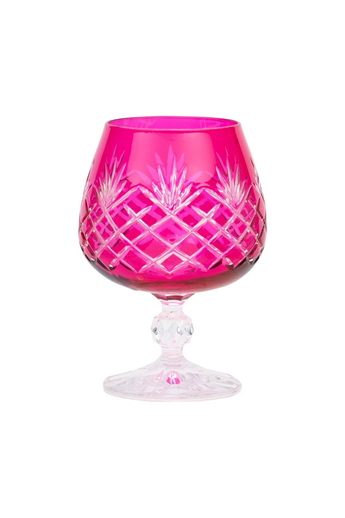 Ara Cut Crystal Cognac Glasses