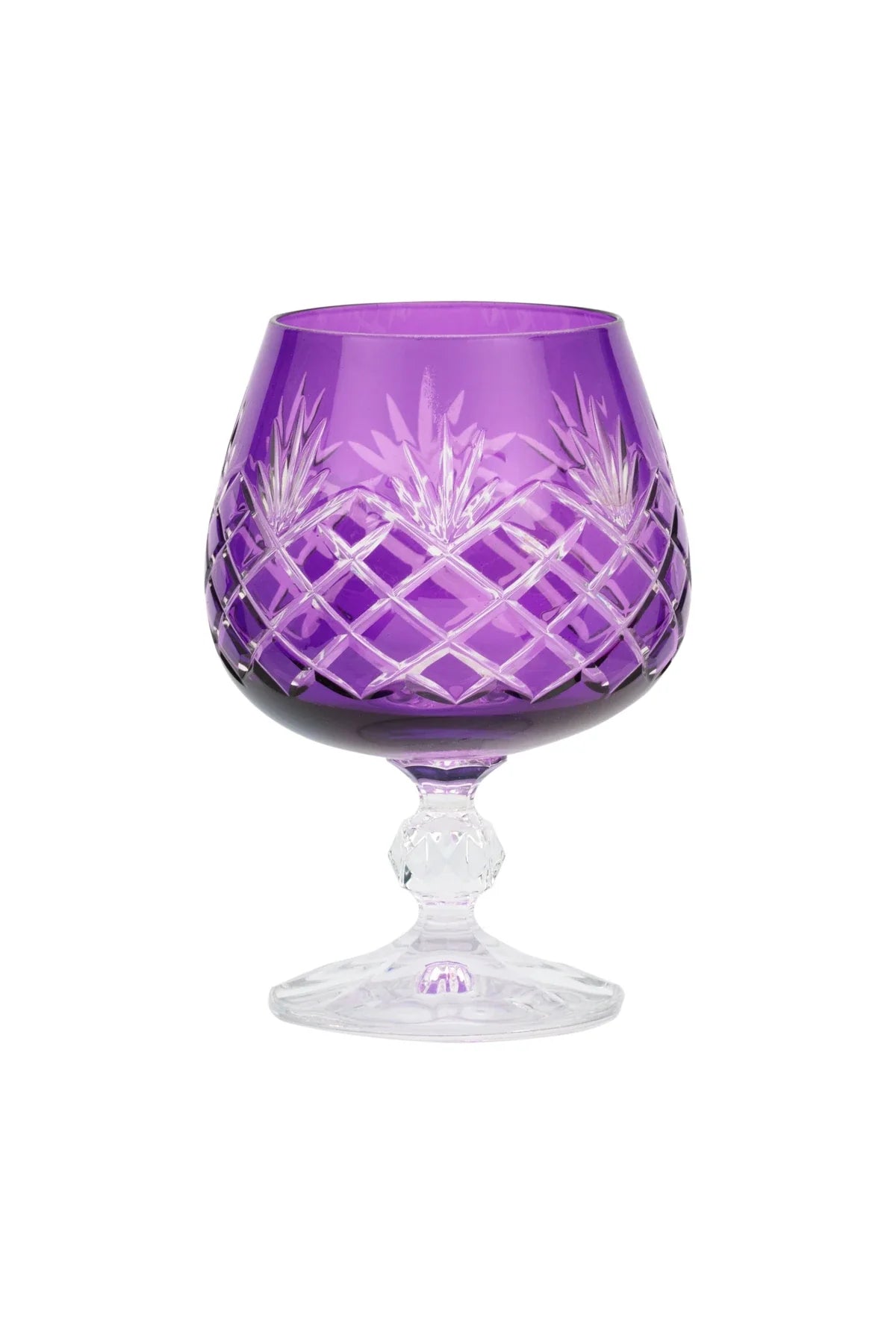Ara Cut Crystal Cognac Glasses