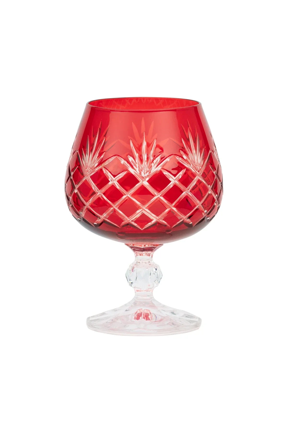 Ara Cut Crystal Cognac Glasses