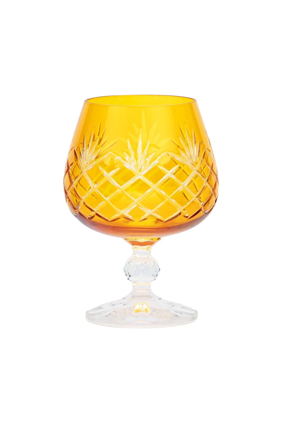 Ara Cut Crystal Cognac Glasses