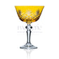 Ara Cut Crystal Champagne Coupe Glasses
