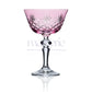 Ara Cut Crystal Champagne Coupe Glasses