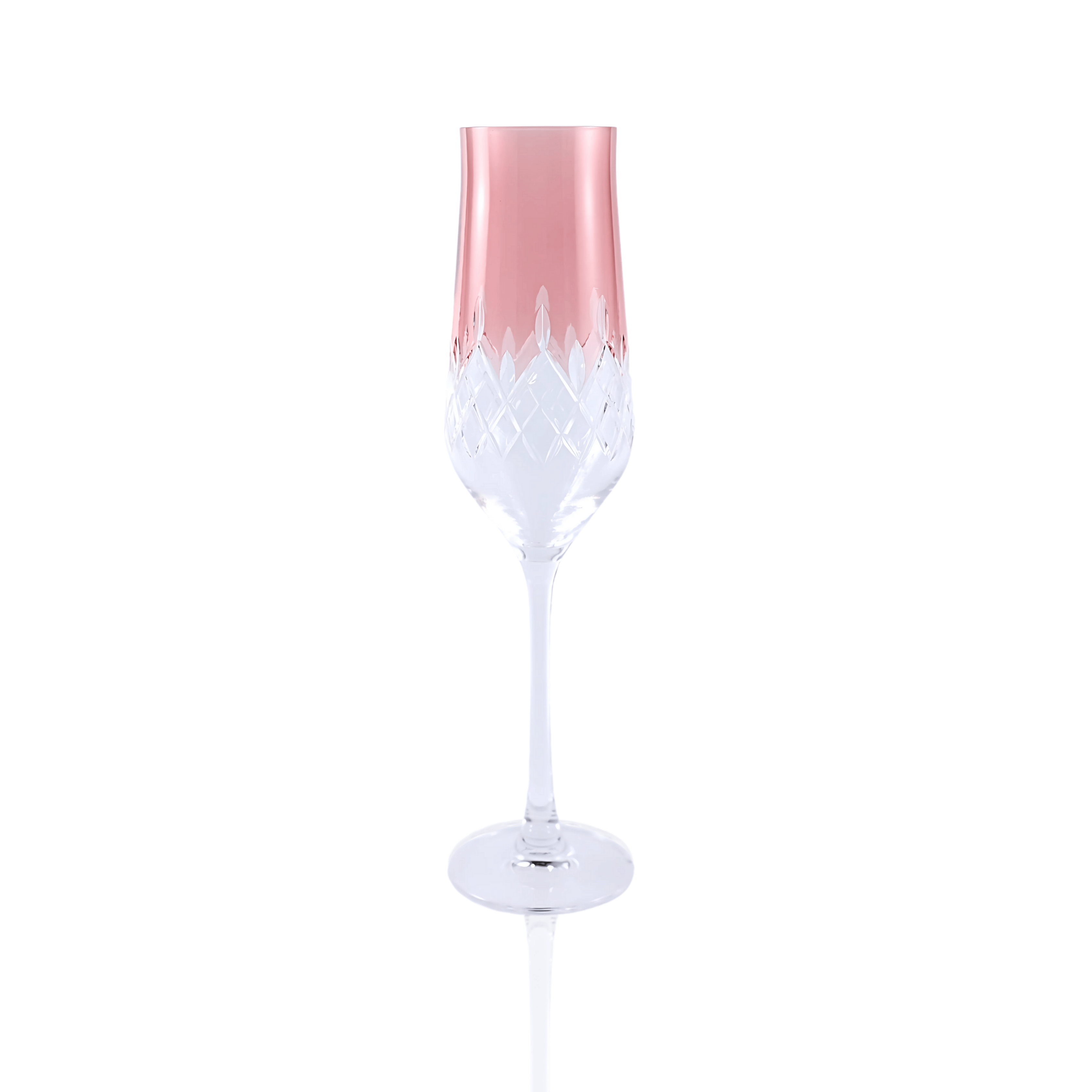 Aria Champagne Flute - Set Of 2 - Margerie Crystal USA