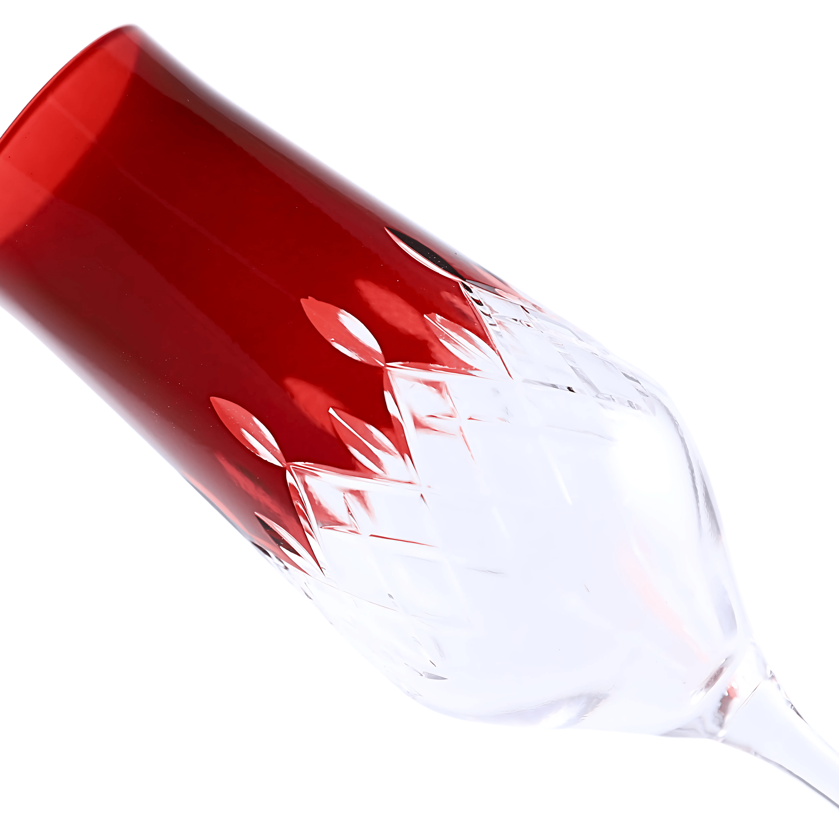 Aria Champagne Flute - Set Of 2 - Margerie Crystal USA