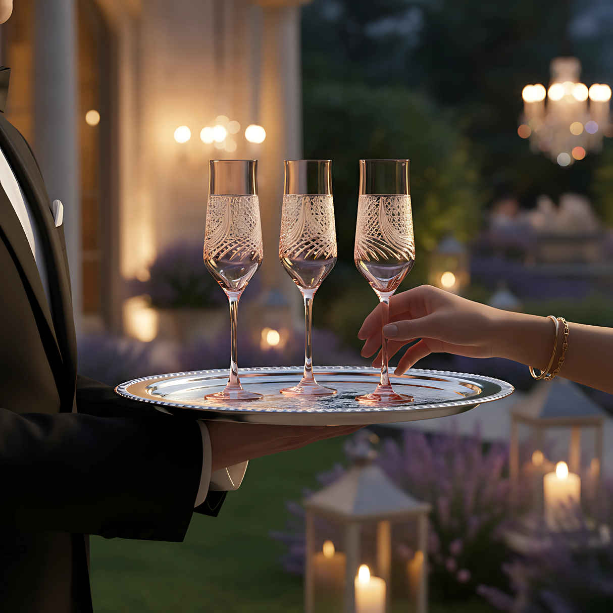 Aurora Champagne Flute - Set Of 2