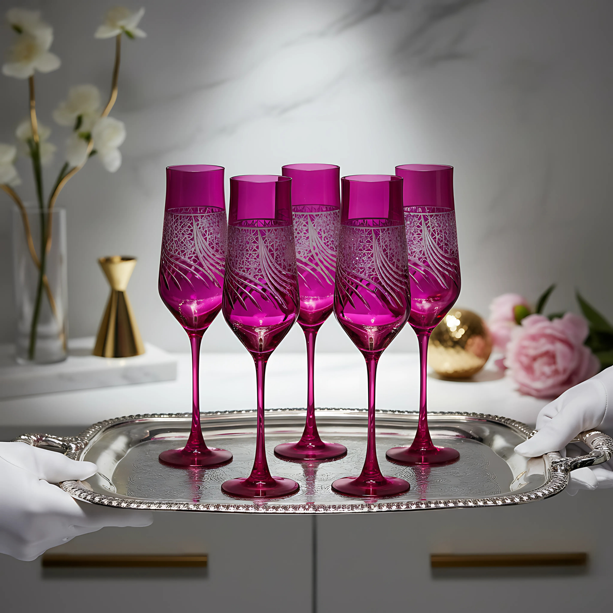 Aurora Champagne Flute - Set Of 2