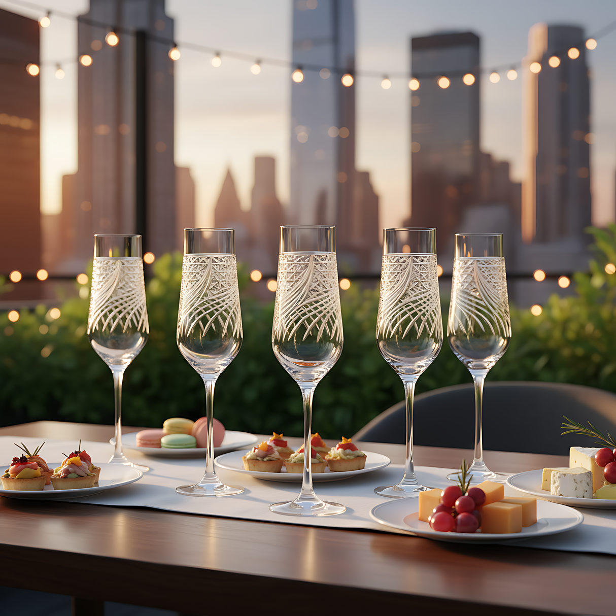 Aurora Champagne Flute - Set Of 2