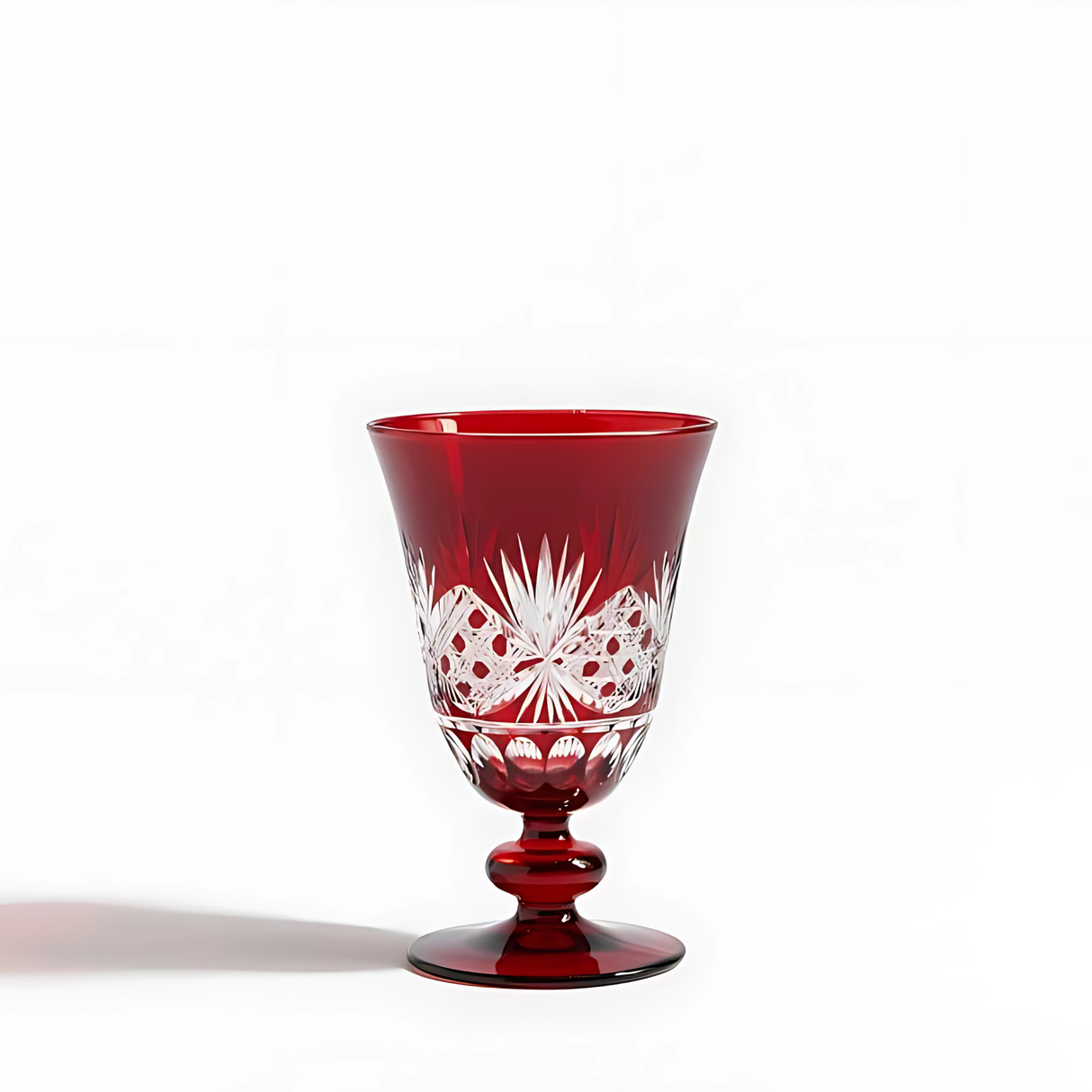 Antique Cut Glass Goblets
