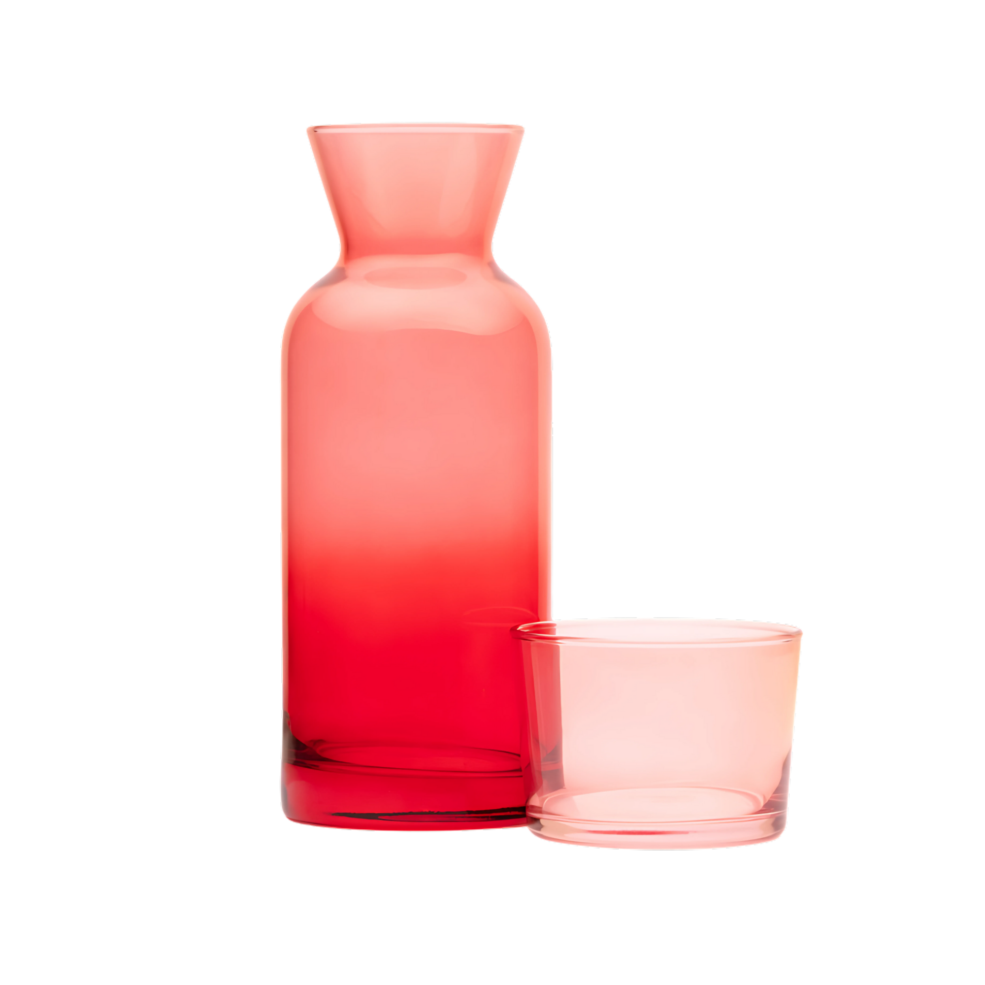 Colored Bedside Carafe - Margerie Crystal USA