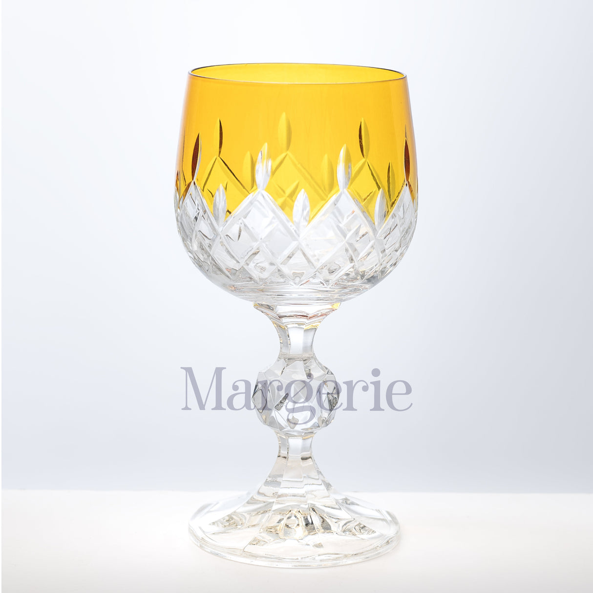 Aria Cut Crystal Wine Goblet