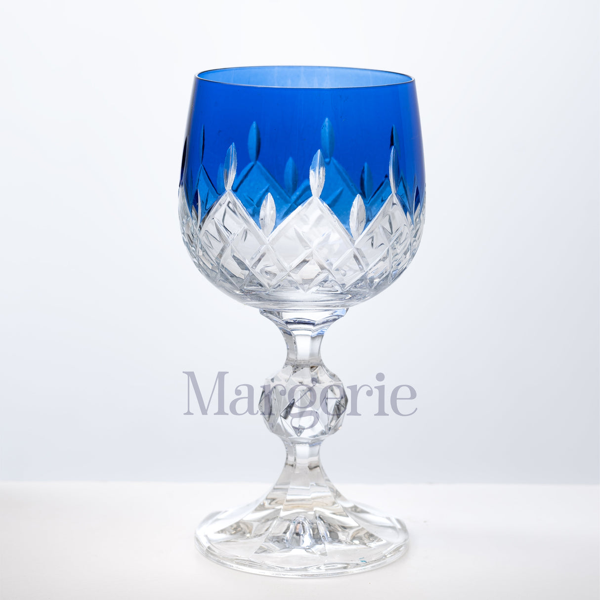 Aria Cut Crystal Wine Goblet