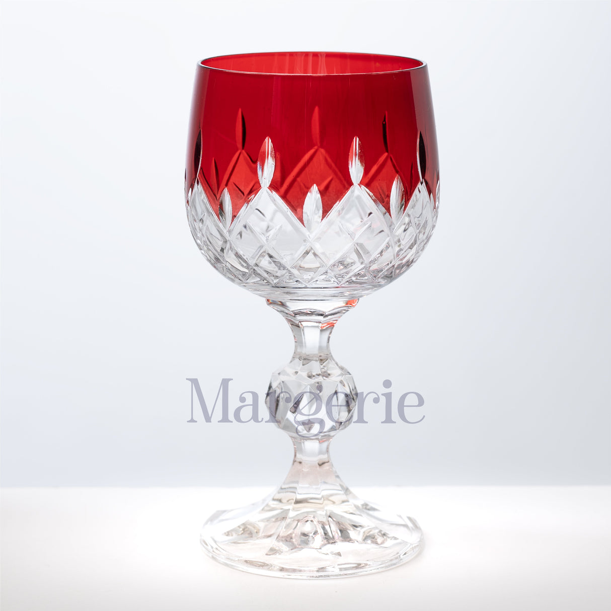 Aria Cut Crystal Wine Goblet
