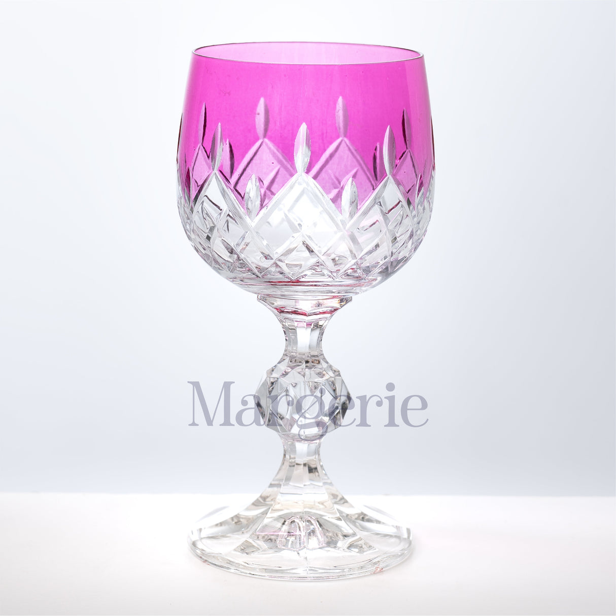Aria Cut Crystal Wine Goblet