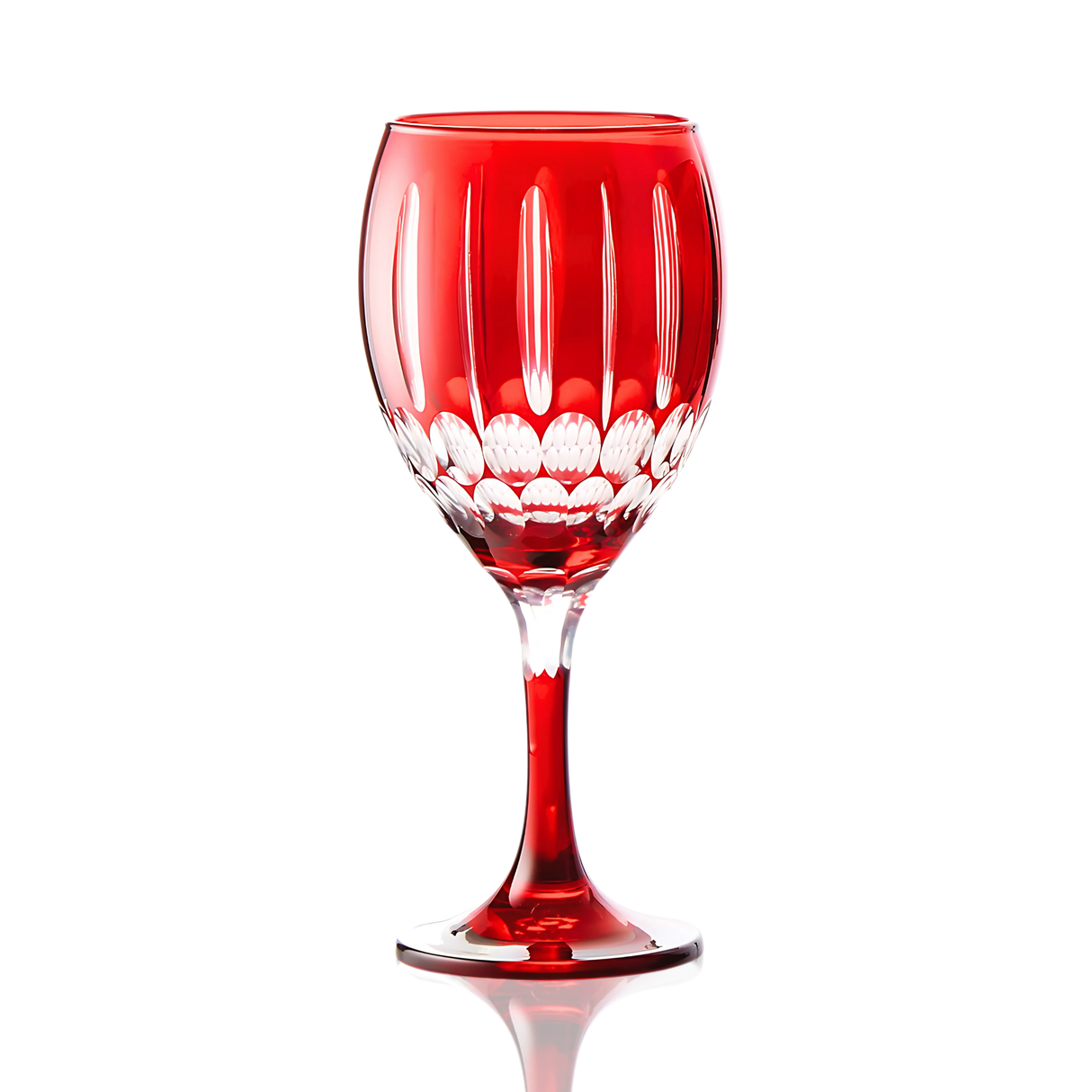 Mayfair Cut Crystal Wine Glasses - Set Of 2