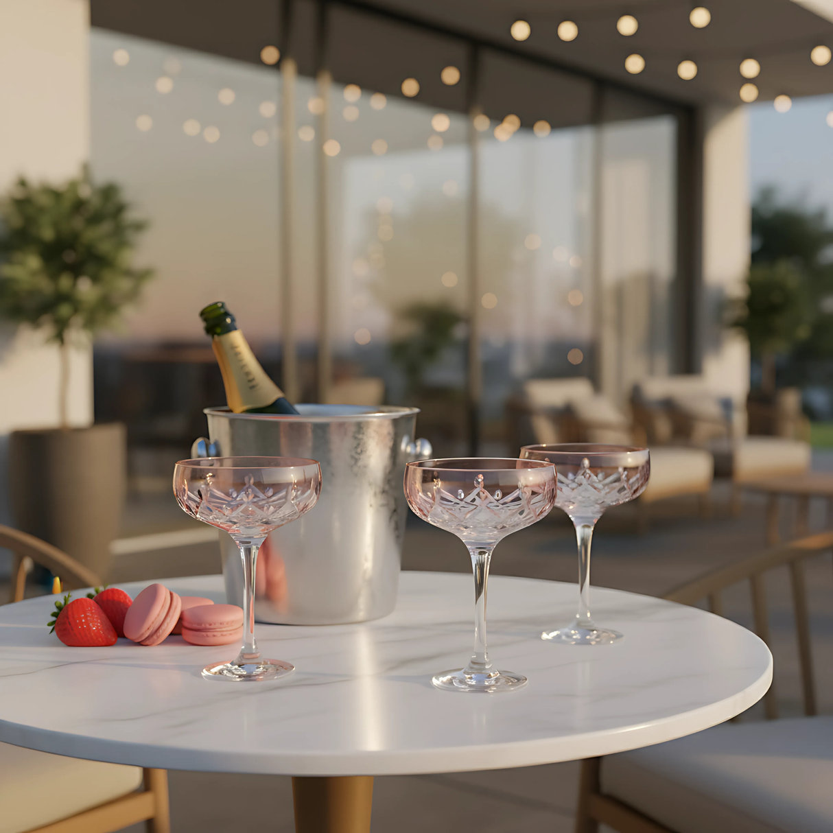 Aria Champagne Coupe - Set Of 2