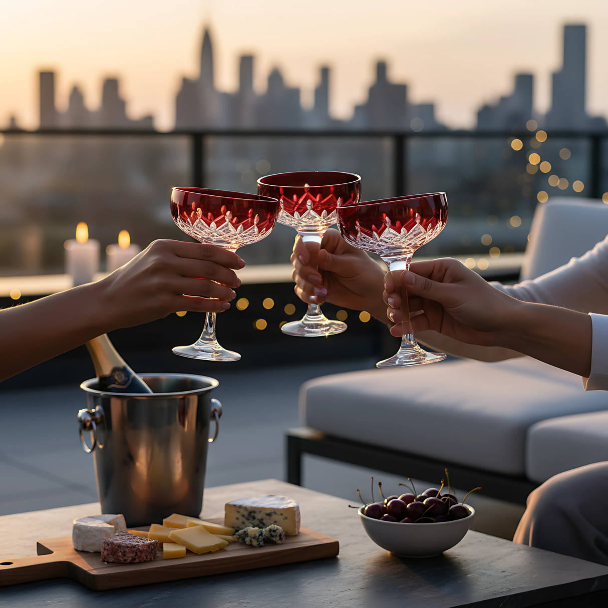Aria Champagne Coupe - Set Of 2