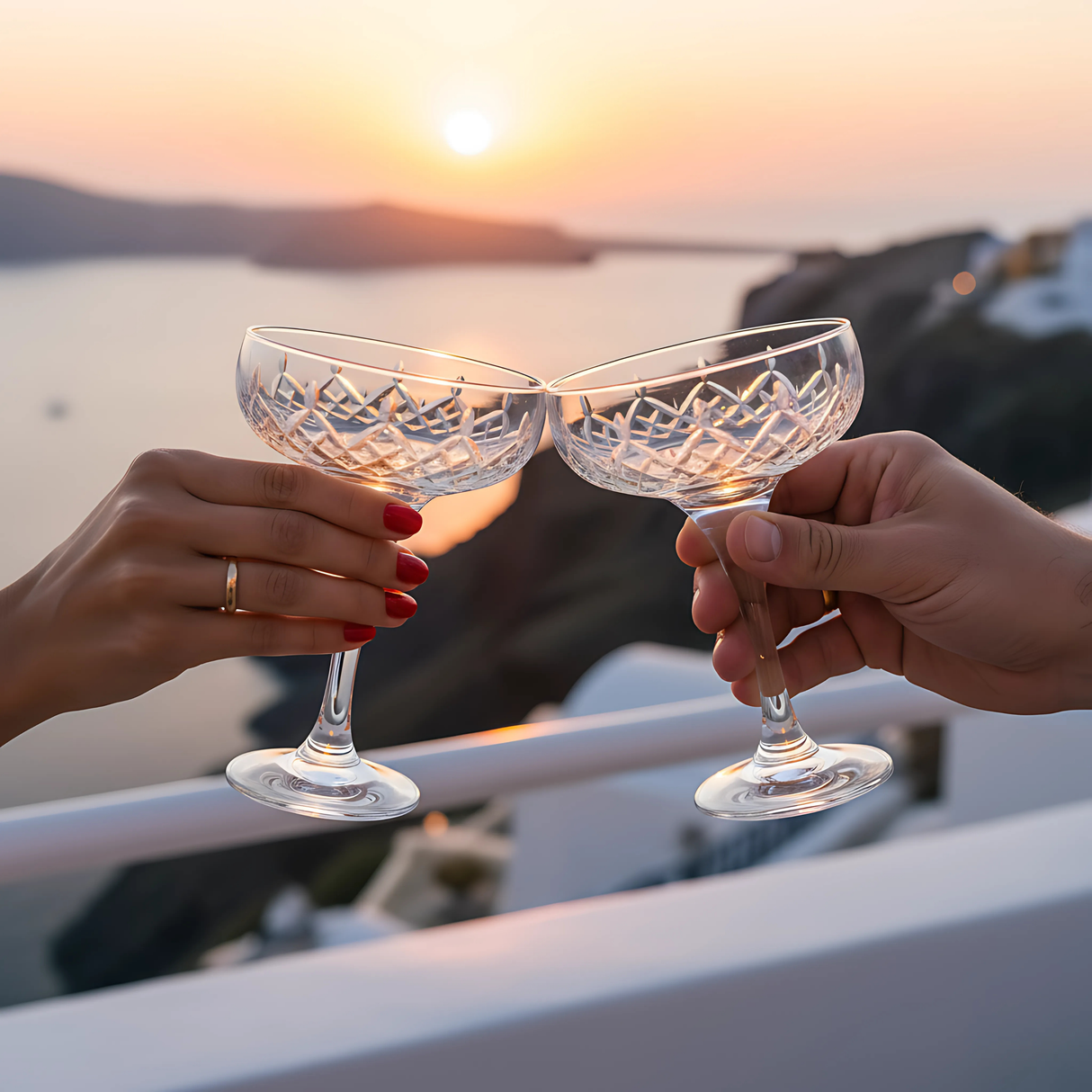 Aria Champagne Coupe - Set Of 2