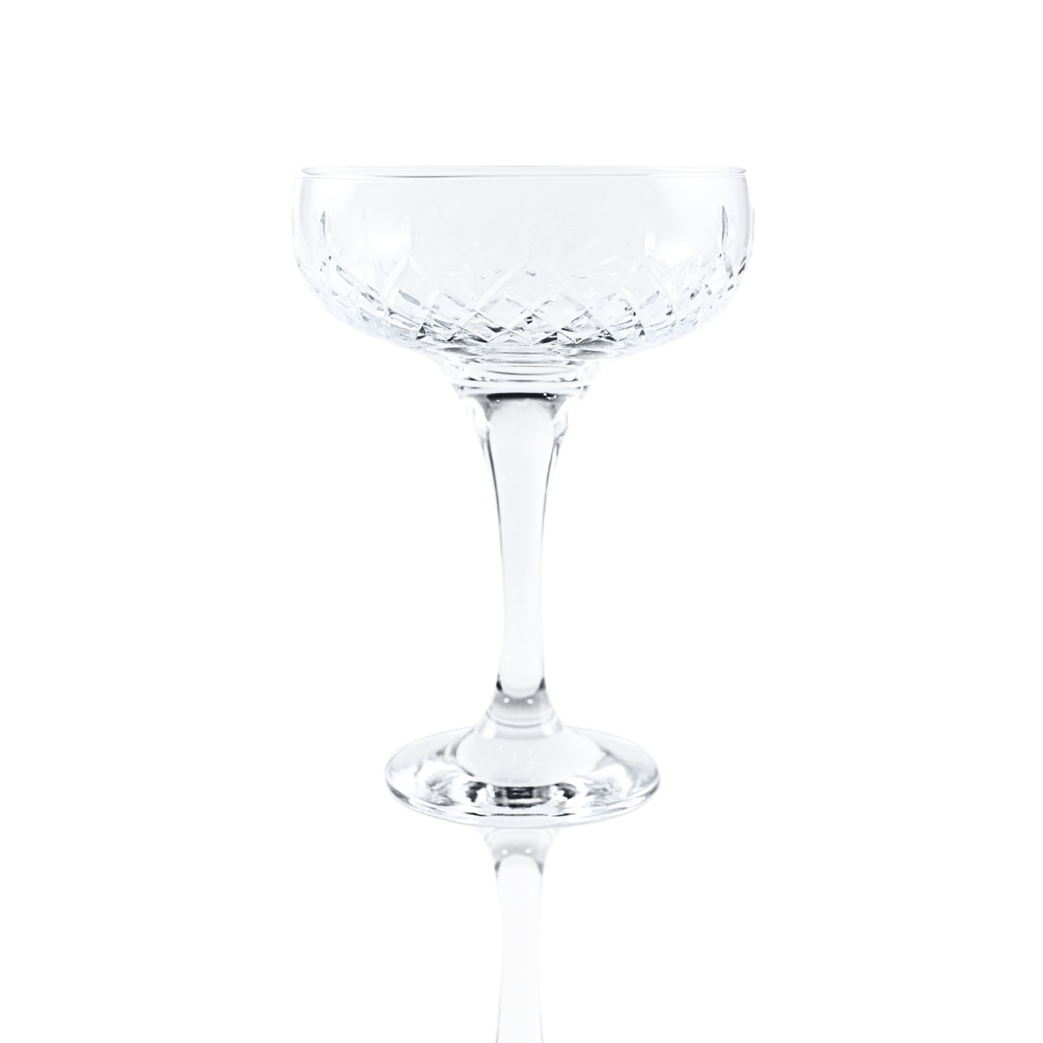 Aria Champagne Coupe - Set Of 2 - Margerie Crystal USA