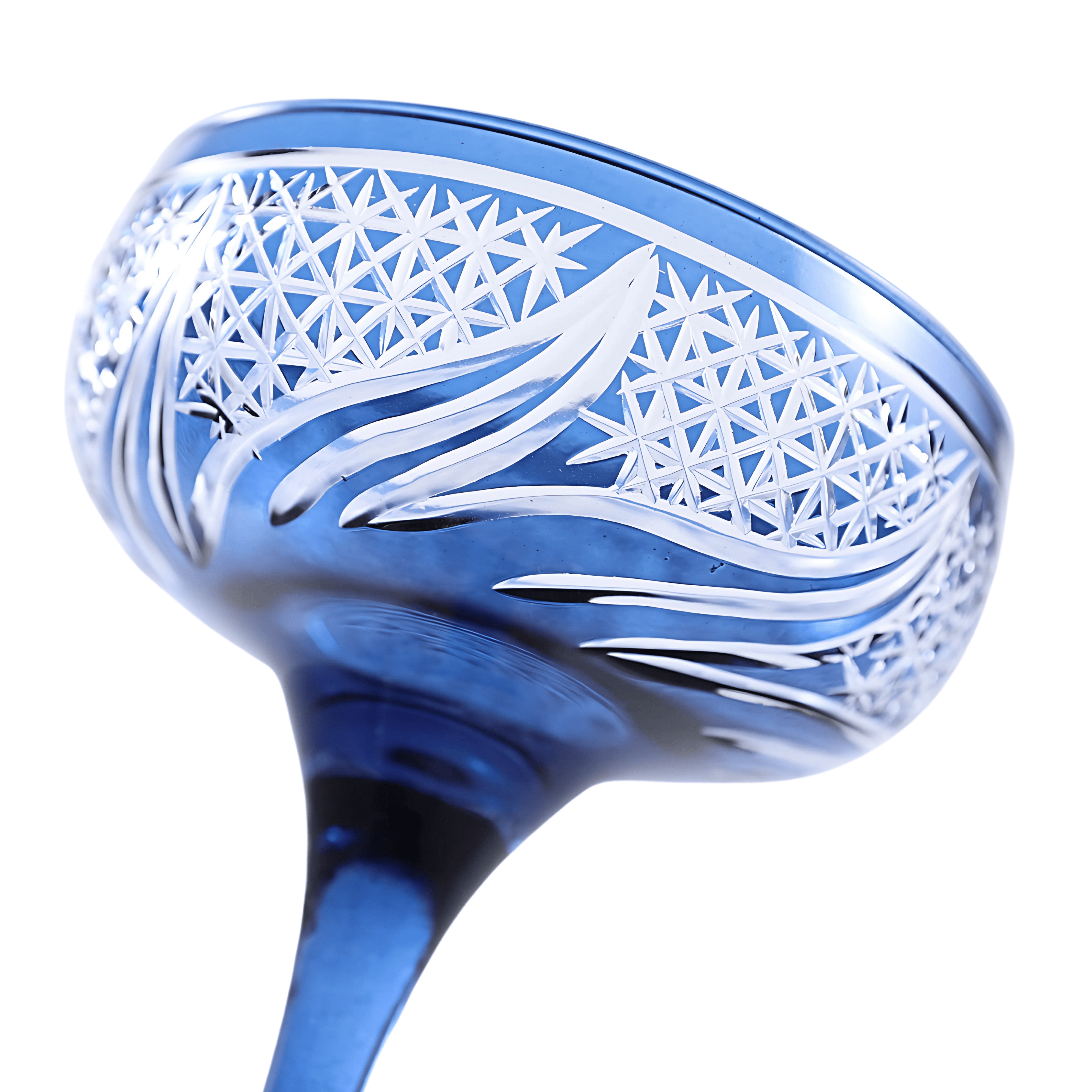 Aurora Champagne Coupe - Set Of 2 - Margerie Crystal USA