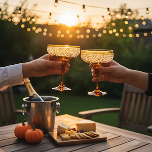 Aurora Champagne Coupe - Set Of 2