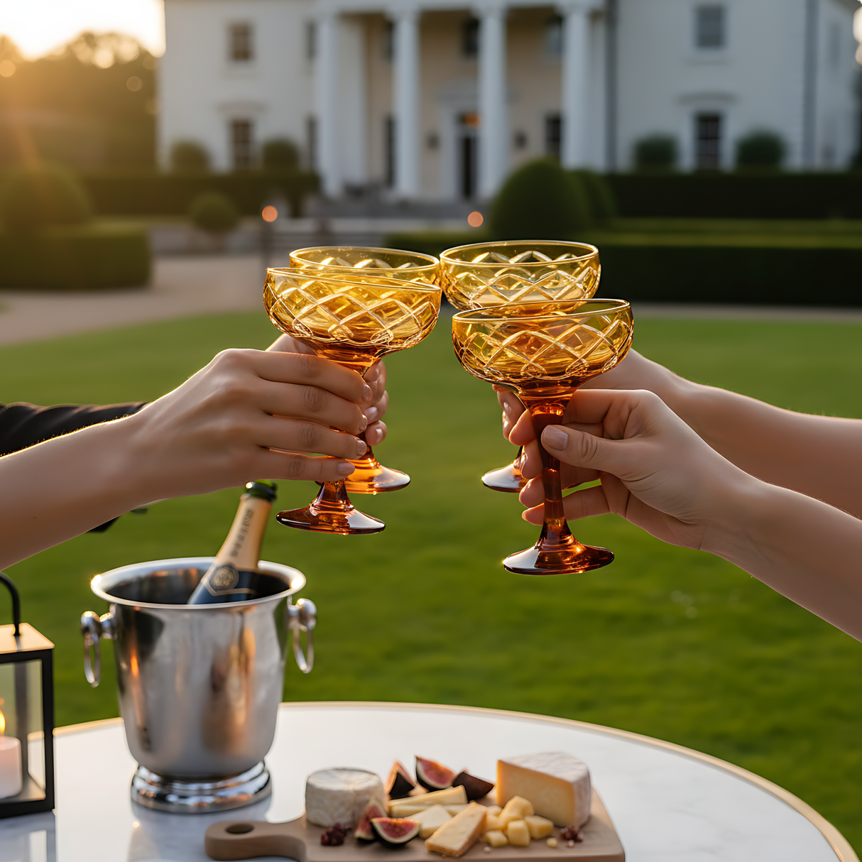 Heritage Champagne Coupe - Set Of 2
