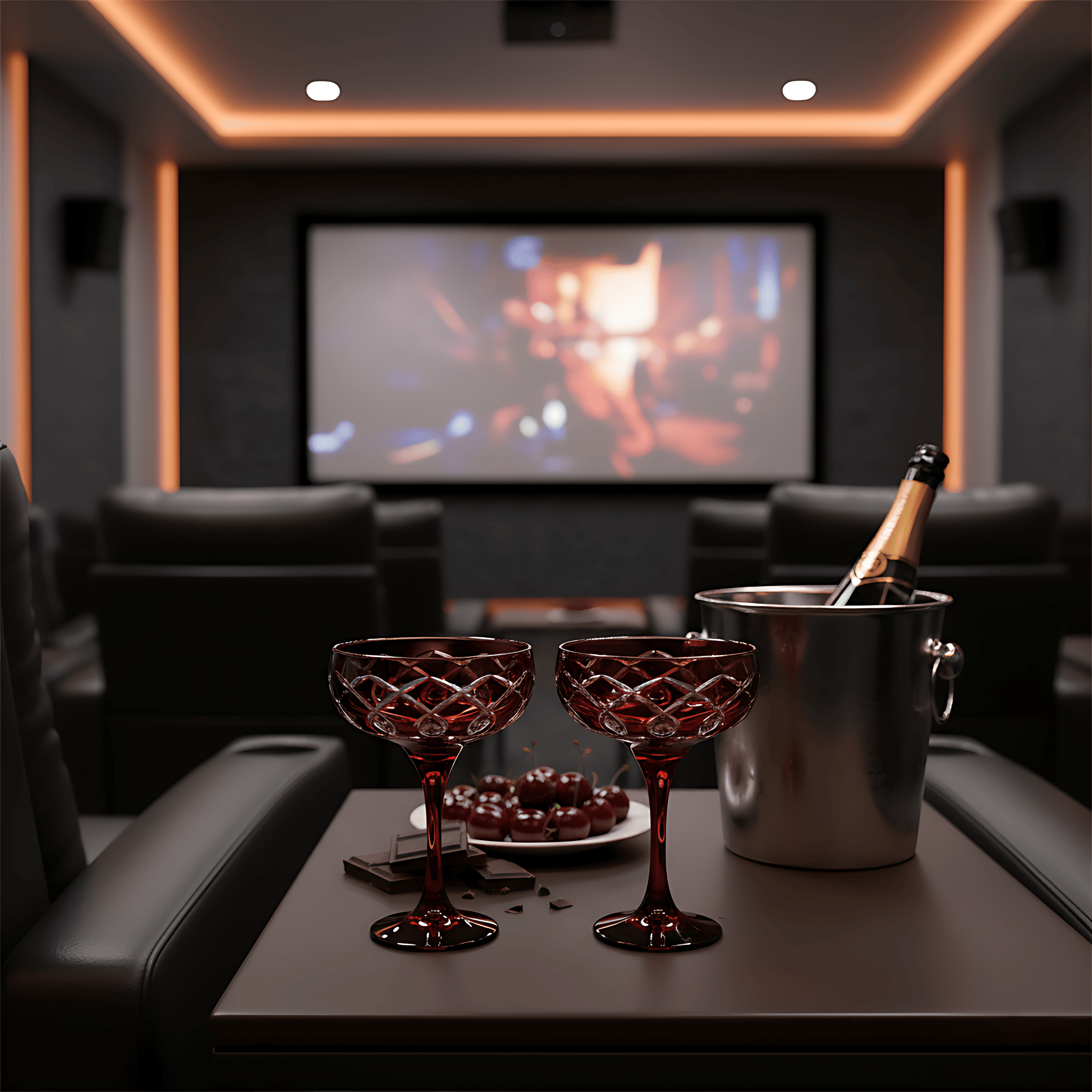 Heritage Champagne Coupe - Set Of 2 - Margerie Crystal USA