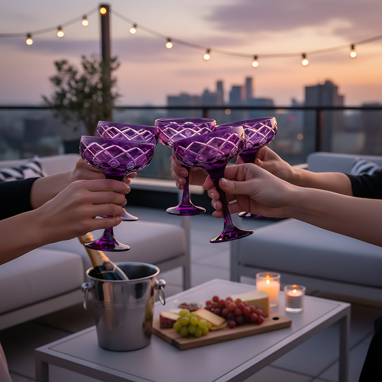 Heritage Champagne Coupe - Set Of 2