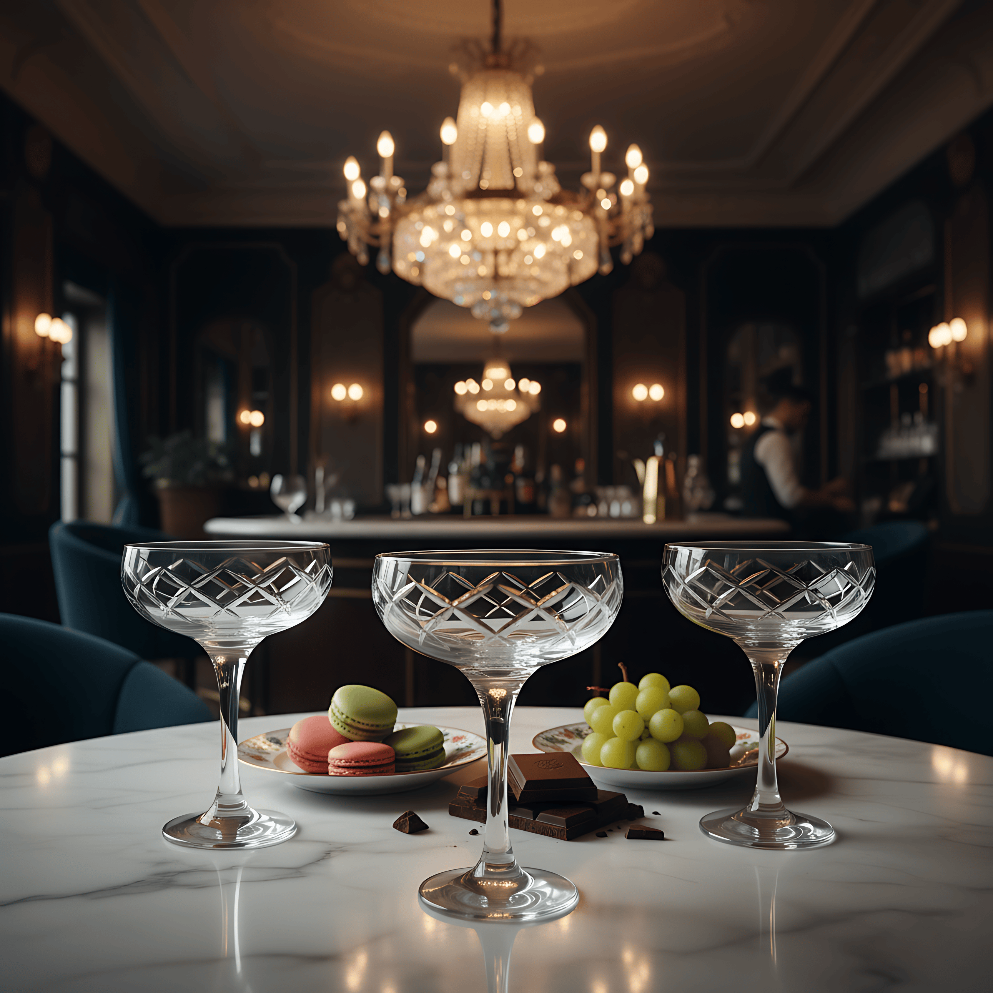 Heritage Champagne Coupe - Set Of 2 - Margerie Crystal USA