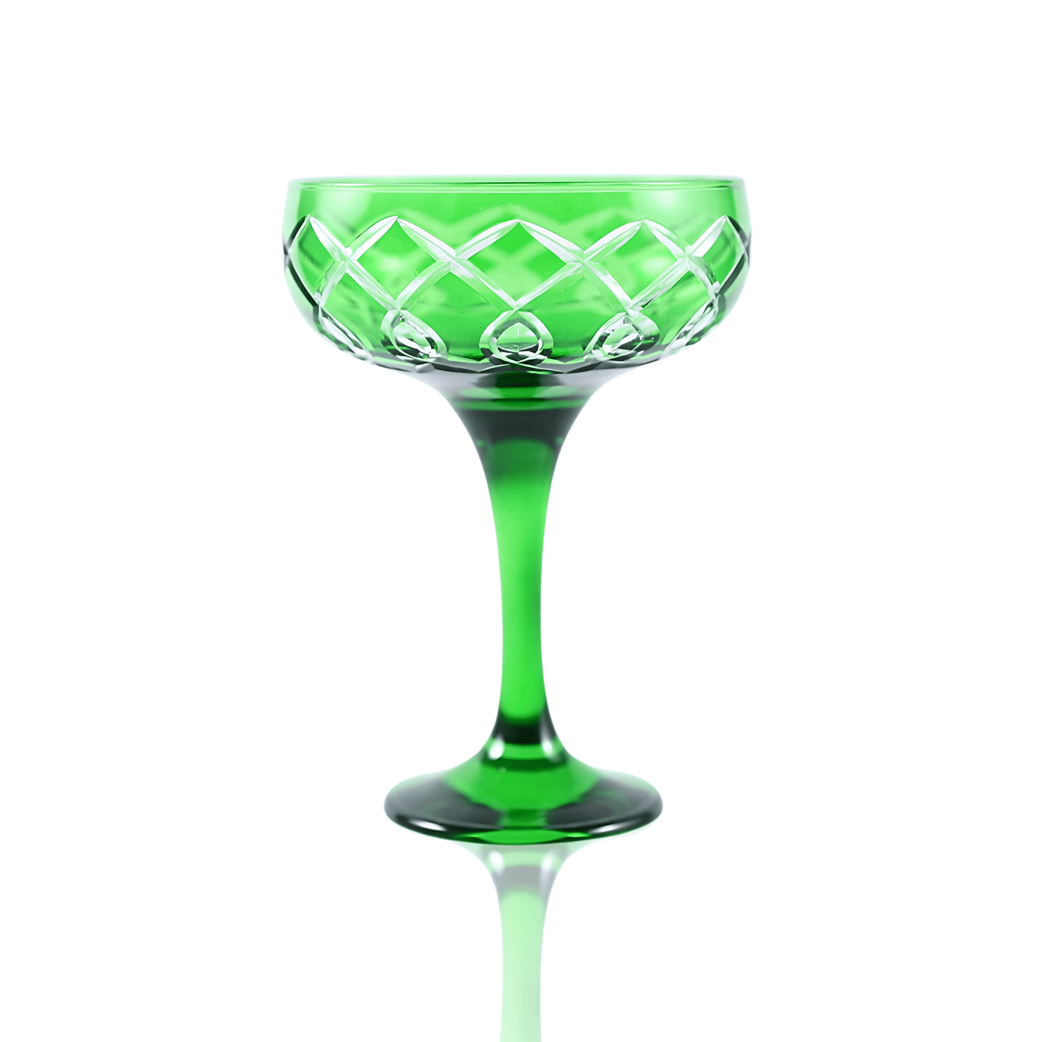 Heritage Champagne Coupe - Set Of 2 - Margerie Crystal USA