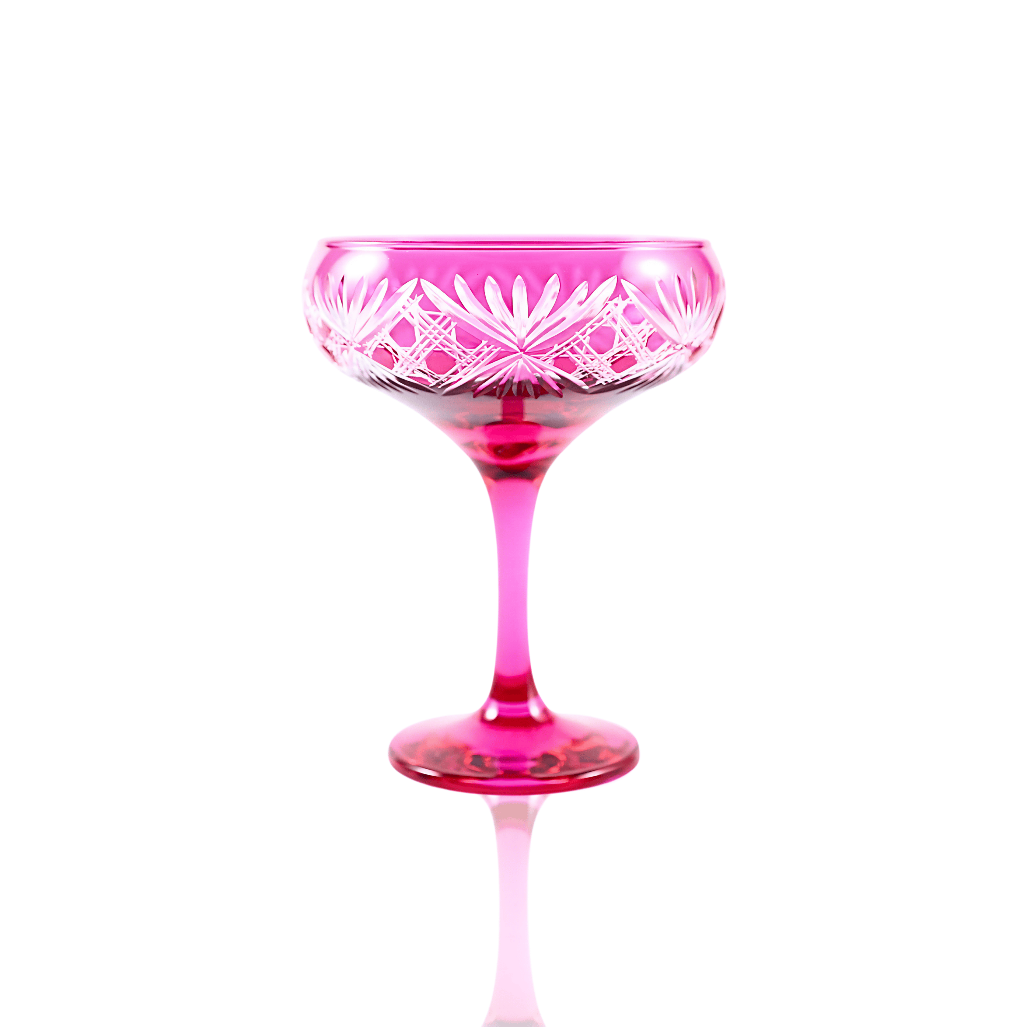 Éclat Champagne Coupe - Set Of 2 - Margerie Crystal USA