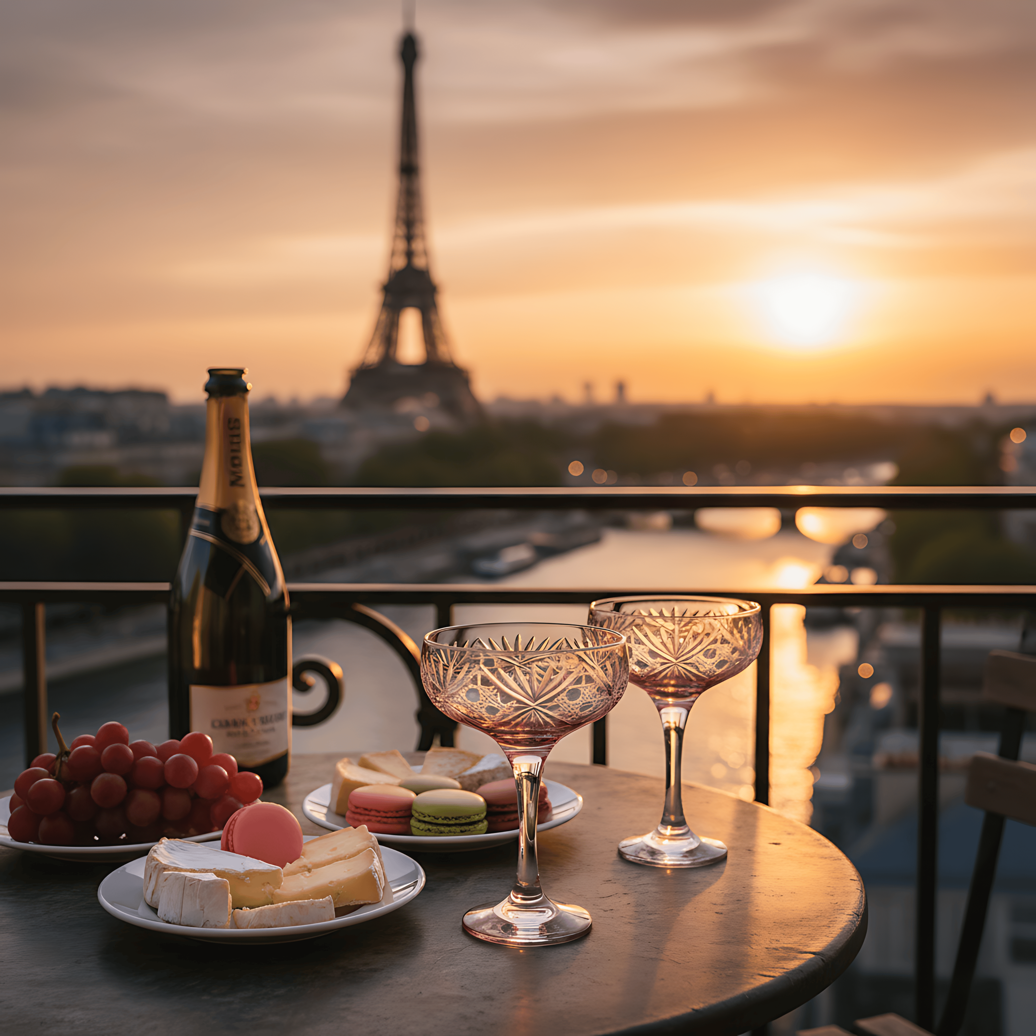 Éclat Champagne Coupe - Set Of 2 - Margerie Crystal USA