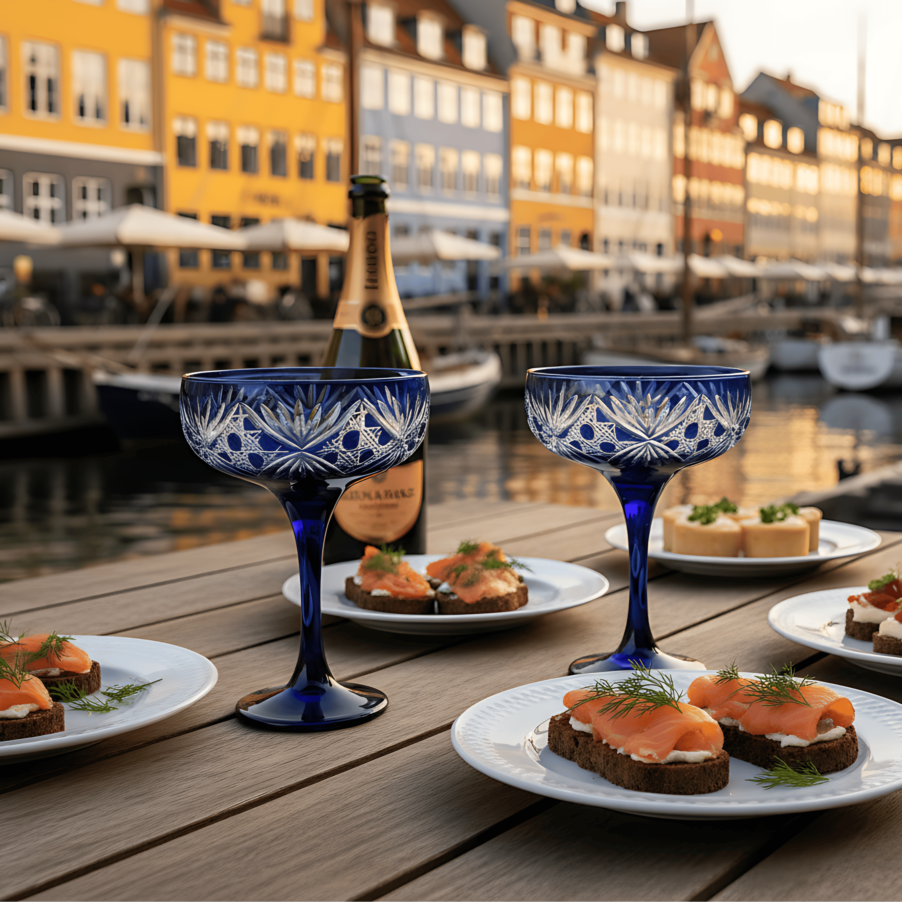 Éclat Champagne Coupe - Set Of 2 - Margerie Crystal USA