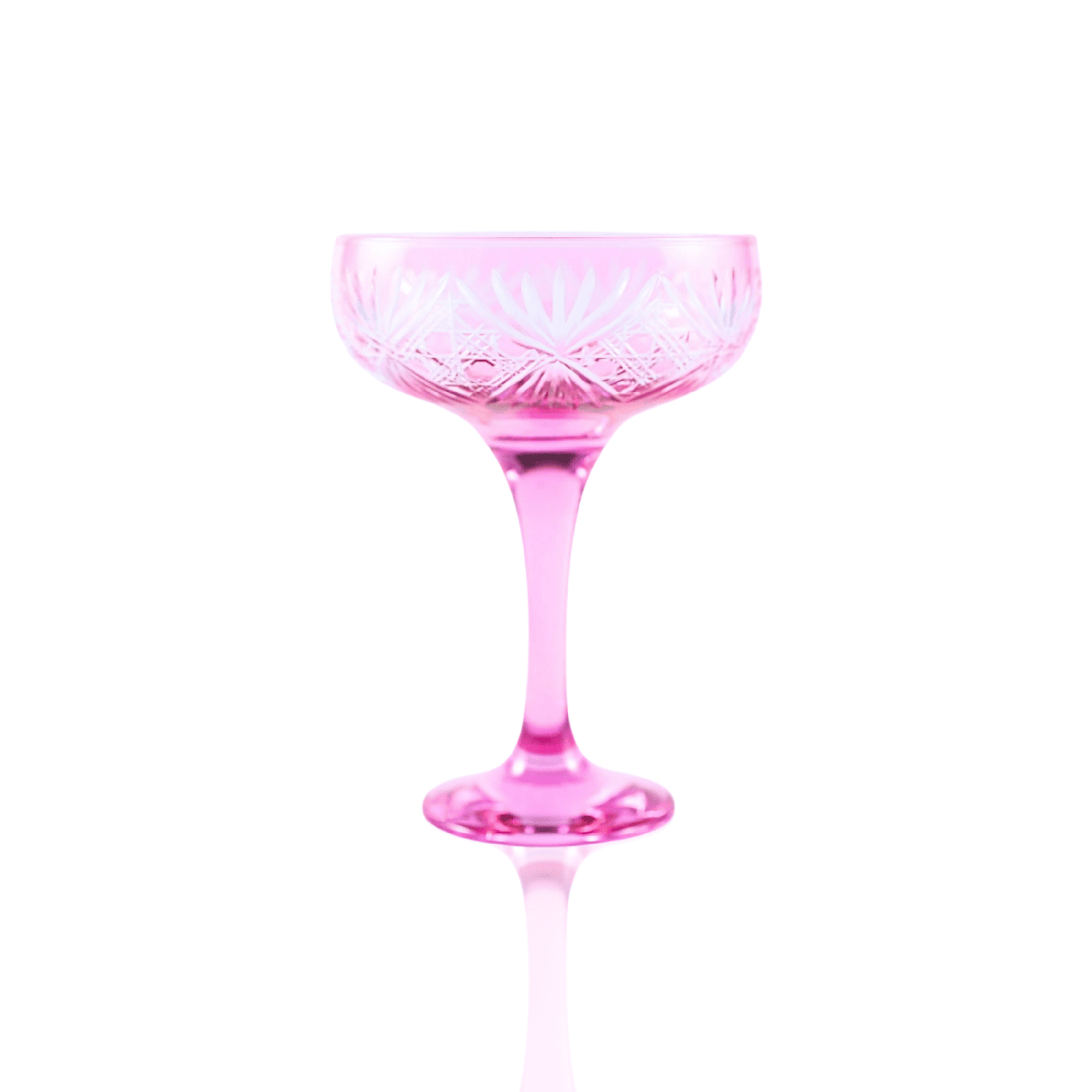 Éclat Champagne Coupe - Set Of 2 - Margerie Crystal USA