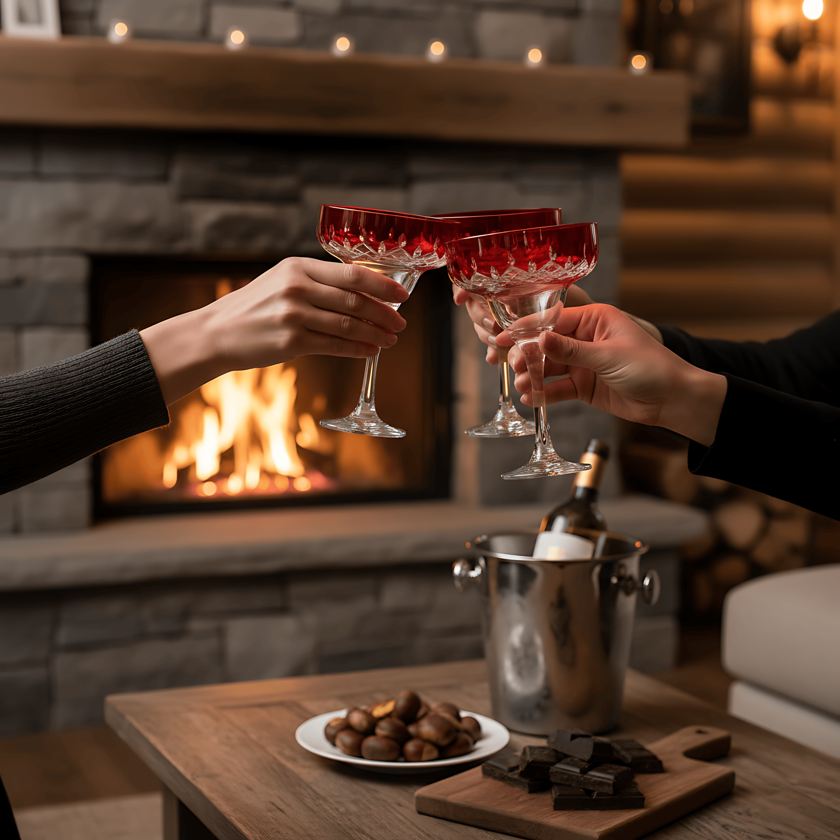 Aria Margarita Glass - Set Of 2 - Margerie Crystal USA