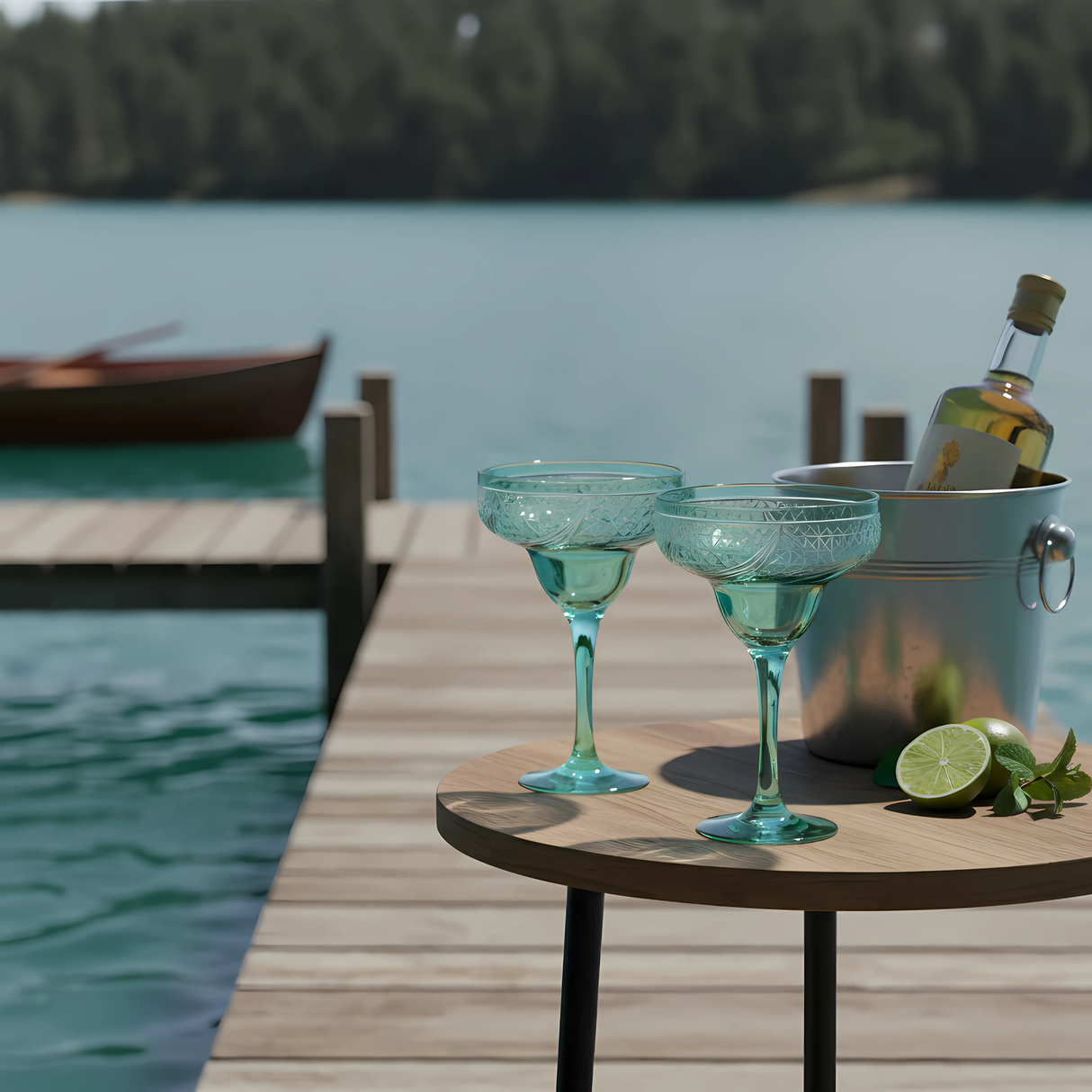 Aurora Margarita Glass - Set Of 2